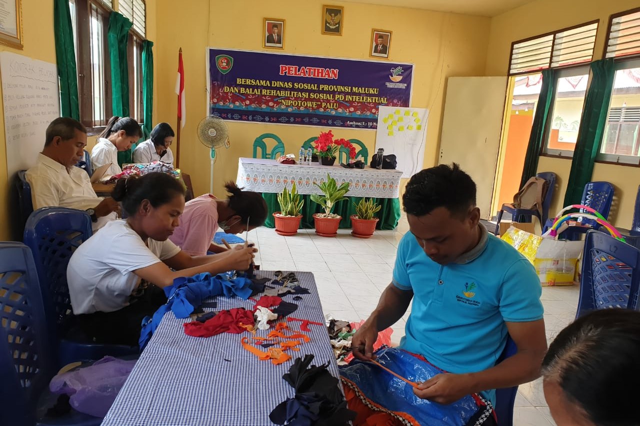 Livelihood Therapy through Vocational Training for PDI
