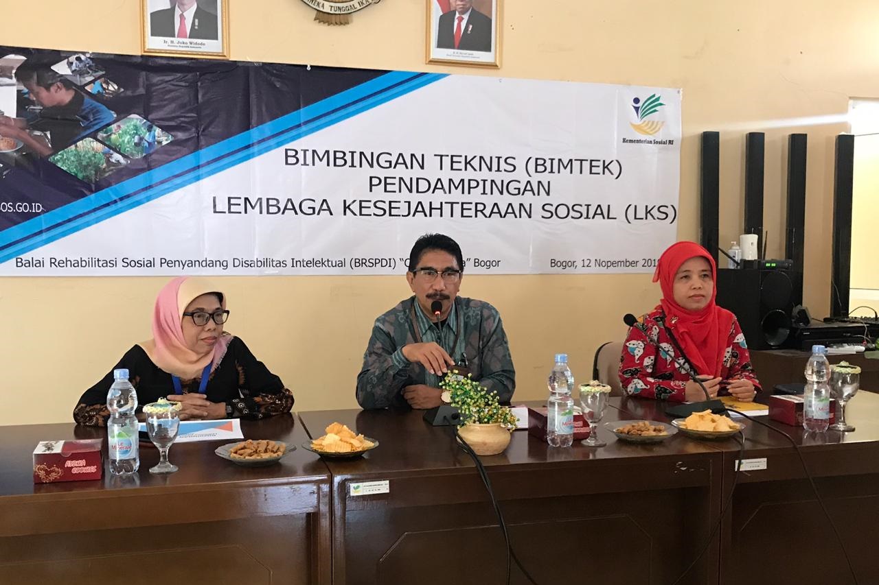 Strengthening the Function of Hall, BRSPDI “Ciungwanara” Holds Technical Guidance for Social Welfare Institutions