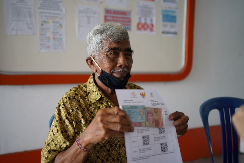 Balai "Mahatmiya" Pastikan Bantuan Sembako Diterima Disabilitas Netra