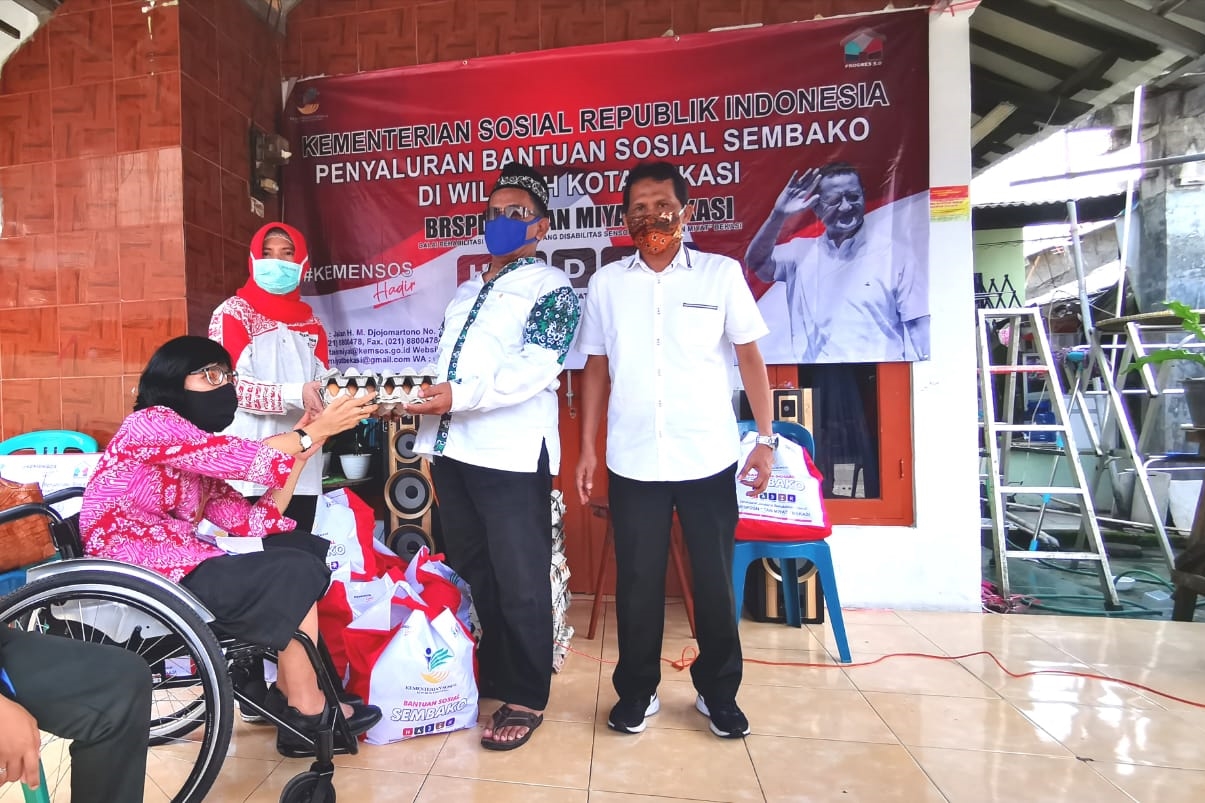 Balai "Tan Miyat" Salurkan 489 Paket Sembako