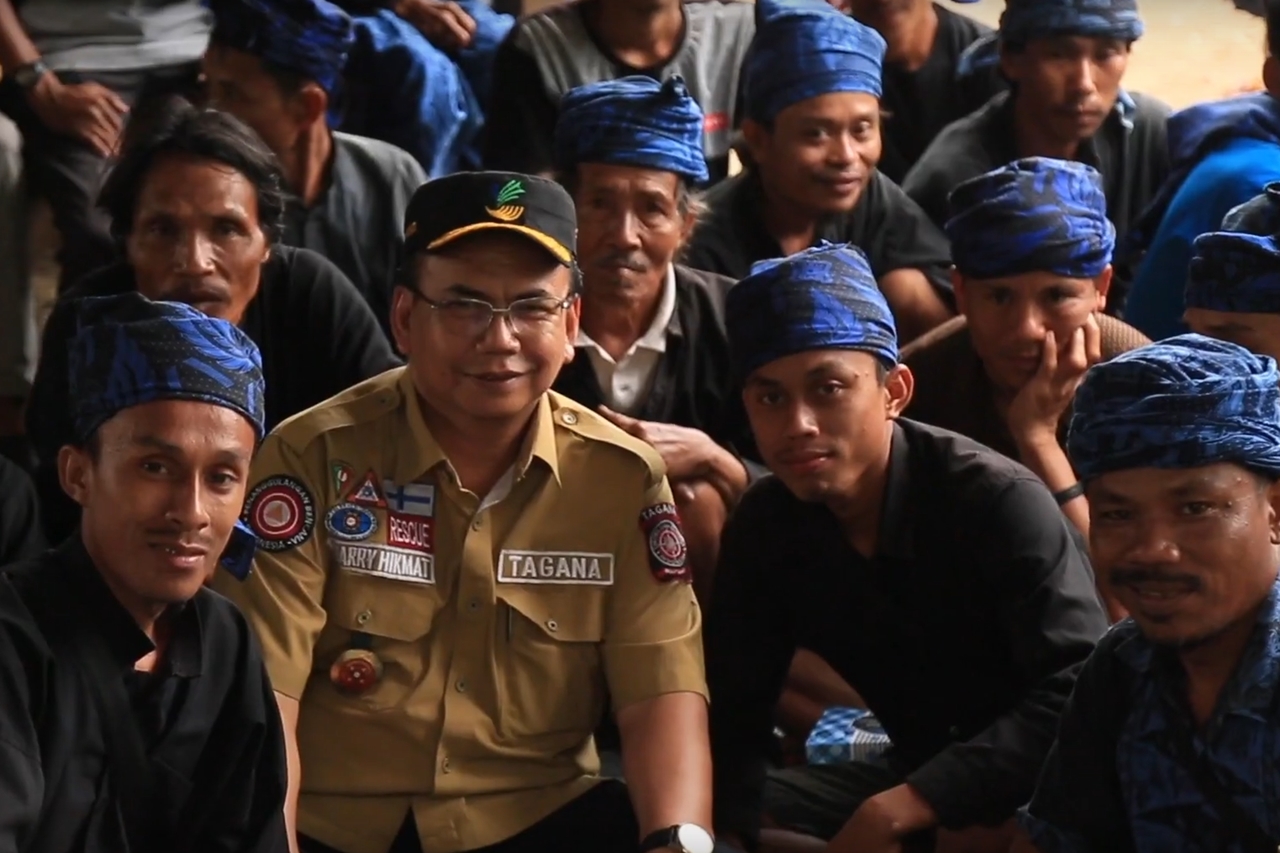 Kemensos Beri Bantuan dan Tinjau Progress Pembangunan Rumah Akibat Kebakaran di Baduy