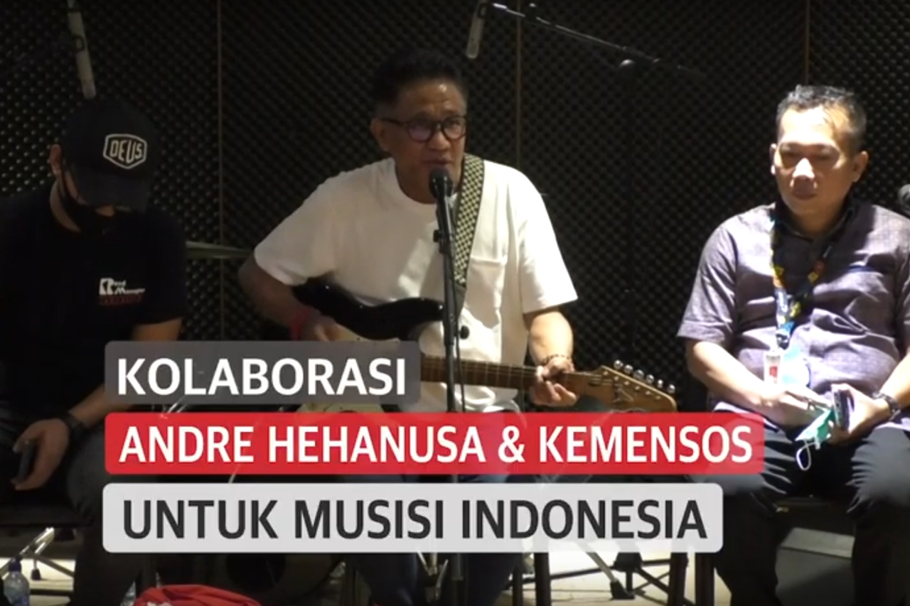 The Collaboration of Andre Hehanusa and the Ministry of Social Affairs for Indonesian Musicians