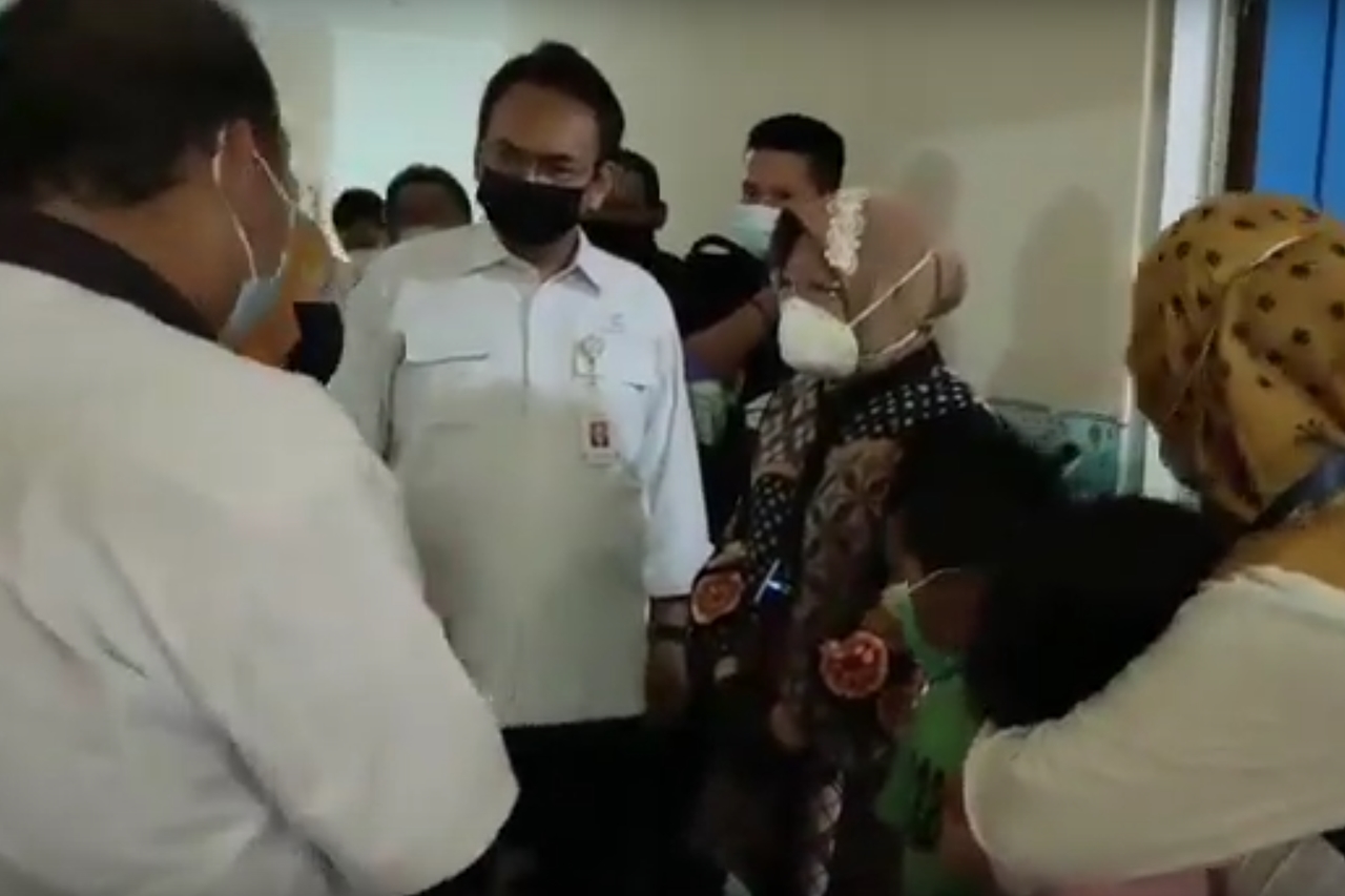 Kunjungan Pertama Mensos ke Balai "Handayani" Jakarta