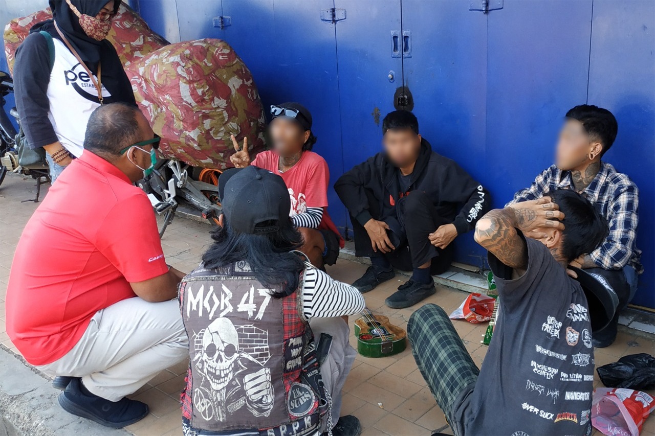 Kemensos Gandeng Dinsos Tangani Komunitas Punk Sukabumi