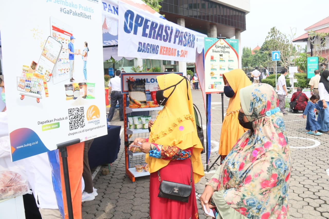 Kemensos Gelar Bazar Ramadan, Belanja Murah Penuh Berkah