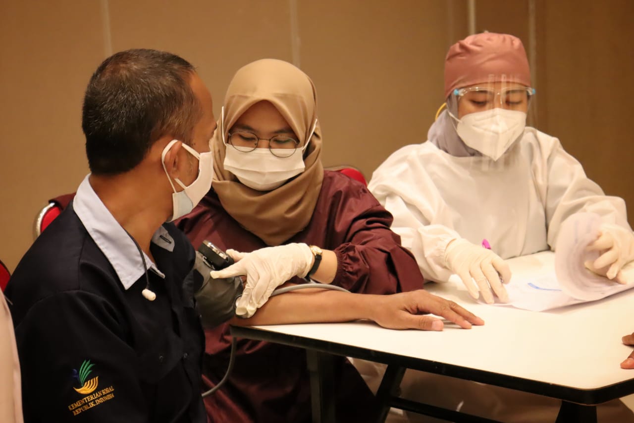 "Wyata Guna" Center Conducts Second Dose Vaccination for Social Welfare Service Recipients