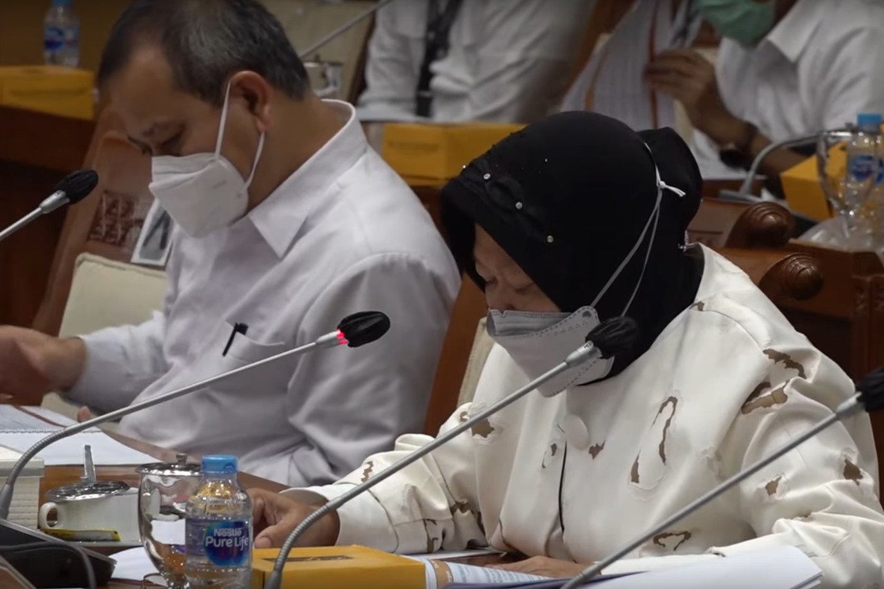 Risma Paparkan Pagu Indikatif Kemensos TA 2022 Sebesar Rp78,2 T