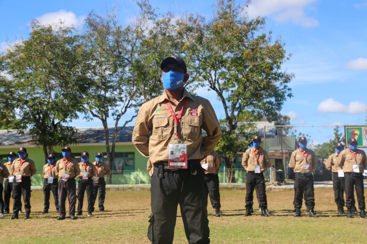 Penutupan Kegiatan Peningkatan Kompetensi Tagana NTT di Naibonat