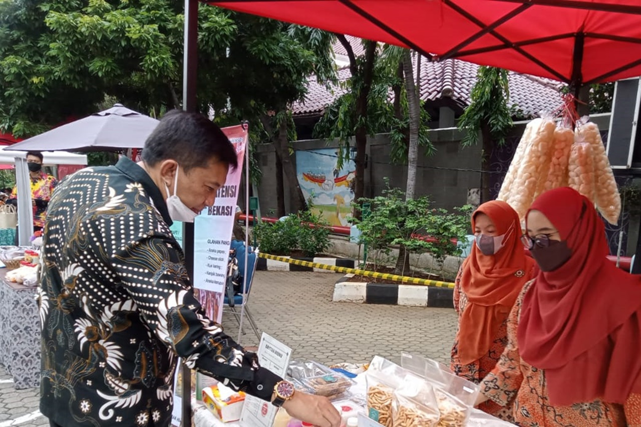 Balai "Tan Miyat" Ramaikan Pameran dan Bazar Kemerdekaan di Kemensos