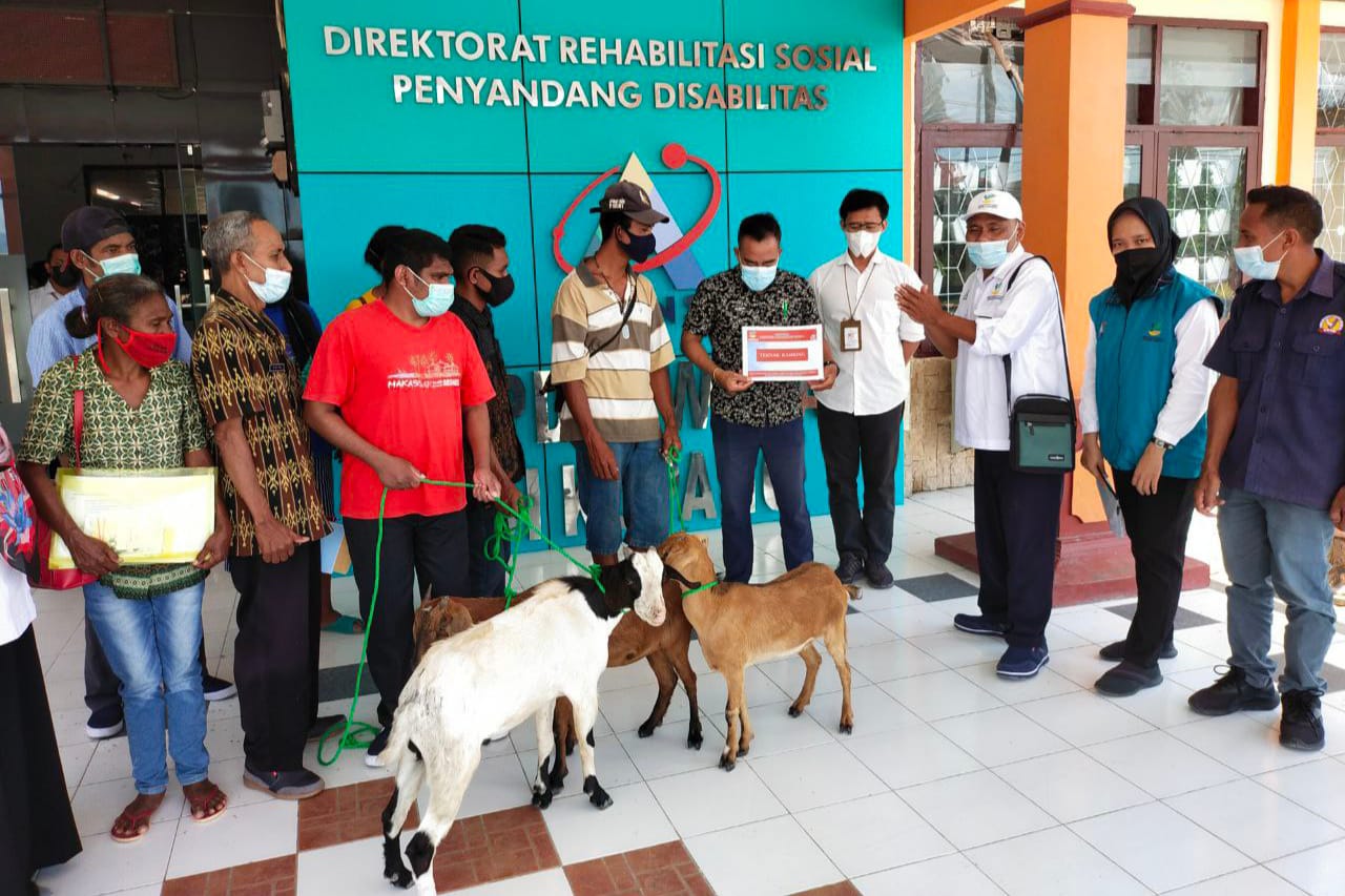 Kemensos Reunifikasi Disabilitas Mental Asal NTT ke Keluarganya