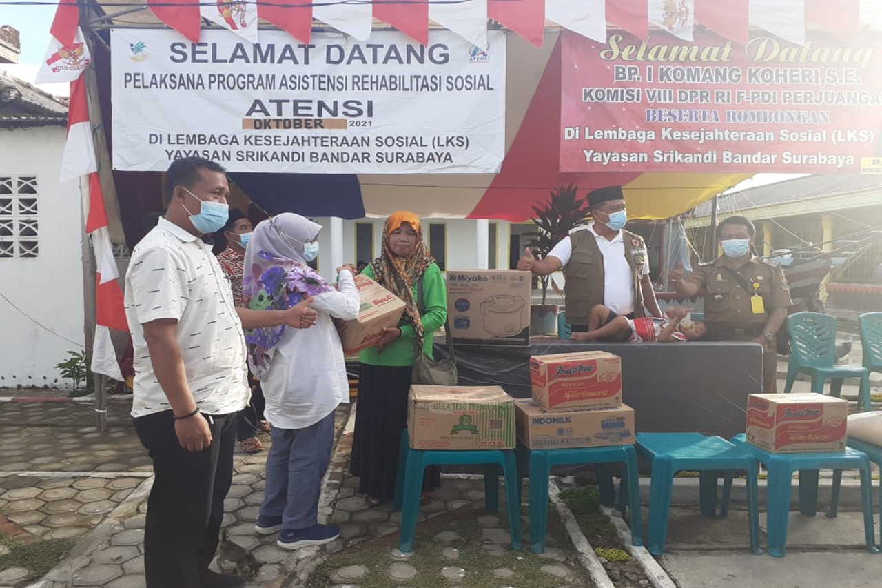 Kemensos Lakukan Respon Kasus 2 LKS di Lampung Tengah