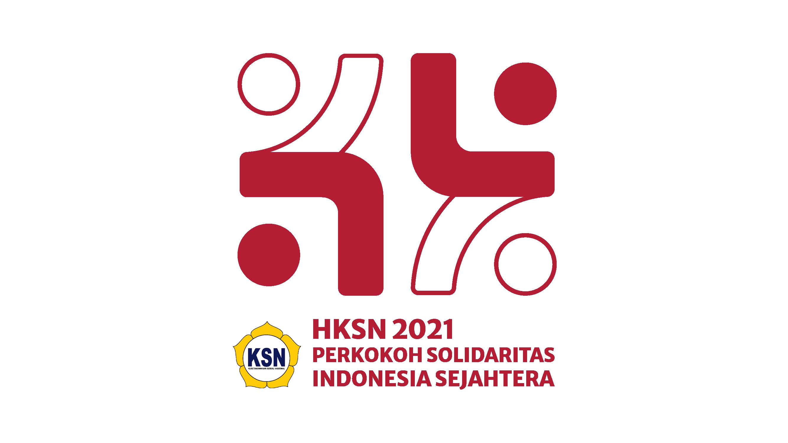 Logo dan Panduan Visual Hari Kesetiakawanan Sosial Nasional (HKSN) Tahun 2021