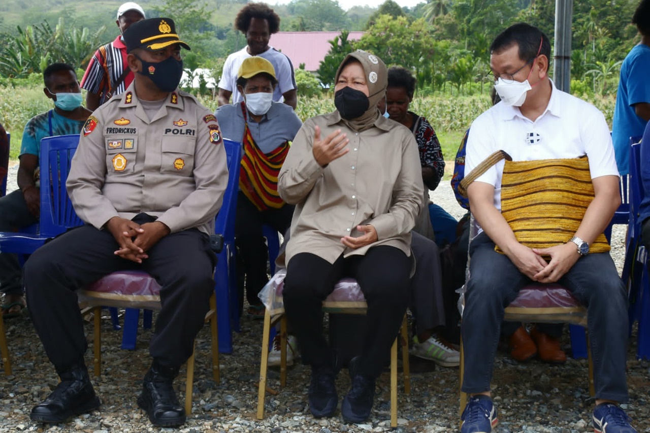 Pembangunan Rumah Sehat dan Pencairan BPNT di Kabupaten Jayapura