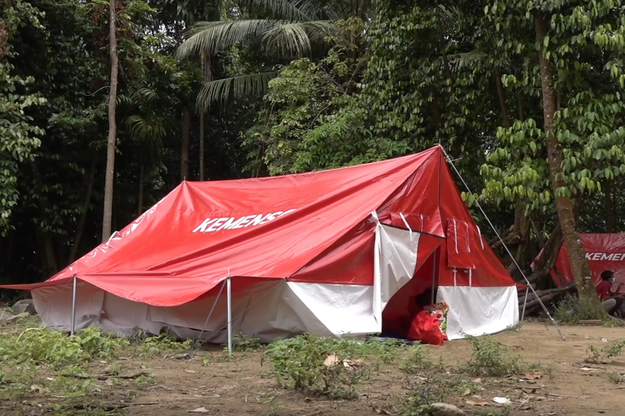 Tenda Baru Kemensos Jadi Sorotan Dirancang Langsung Bu Risma Untuk