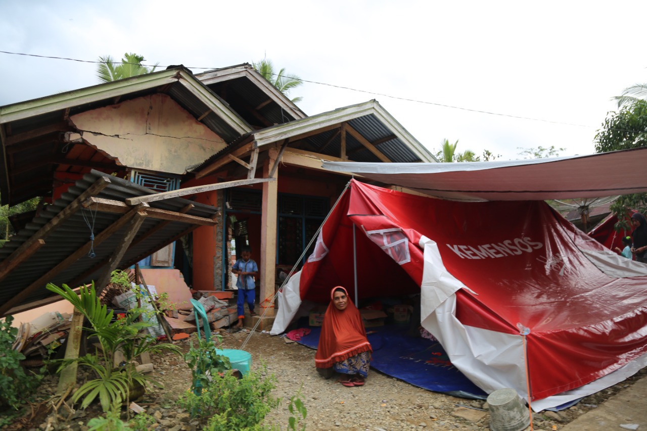 Gempa Pasaman dan Pasaman Barat, Kemensos Terapkan Penanganan Berbasis Keluarga