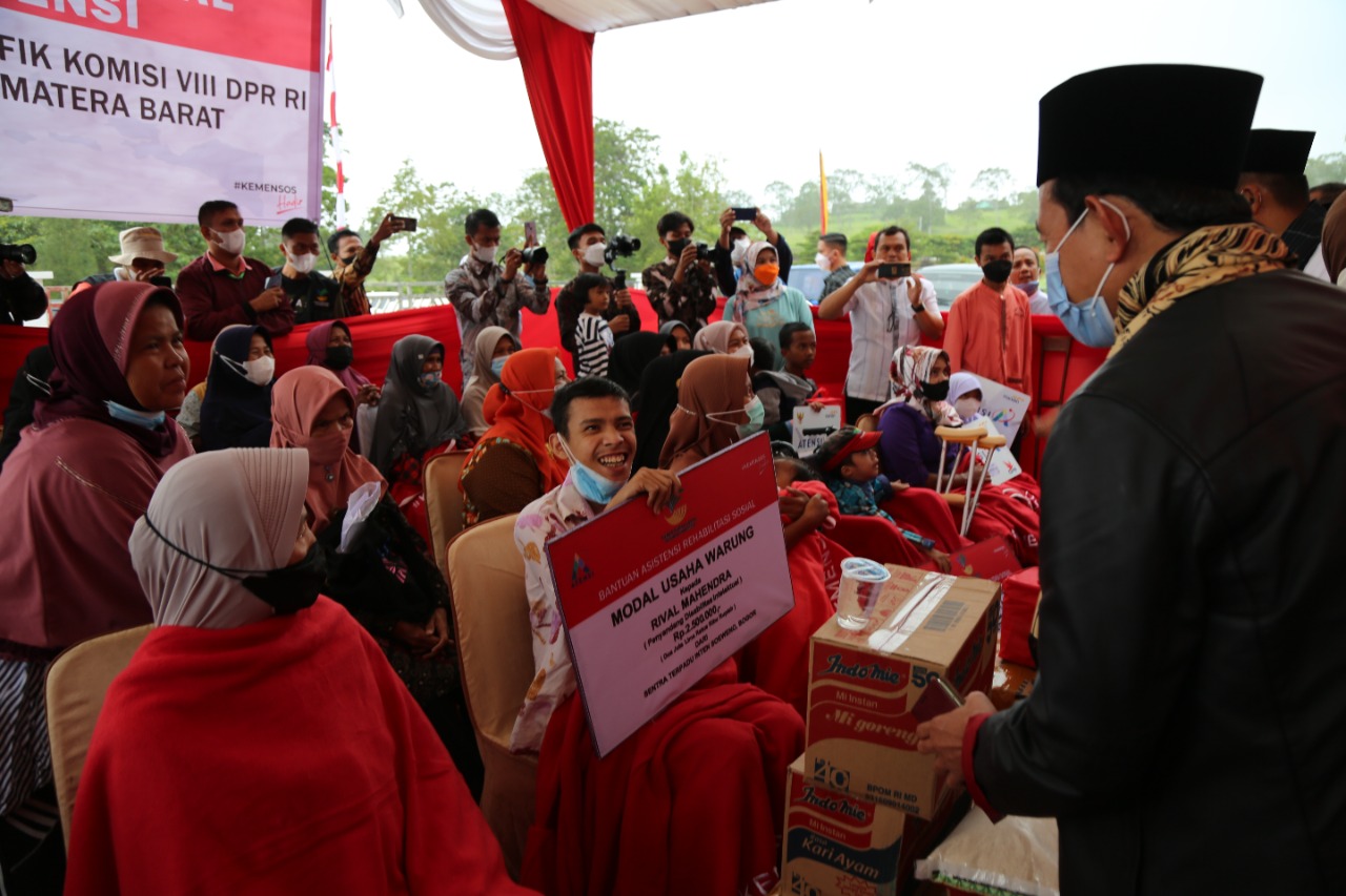 Penyaluran Bantuan Sosial PKH, BPNT, dan ATENSI di Kabupaten Solok