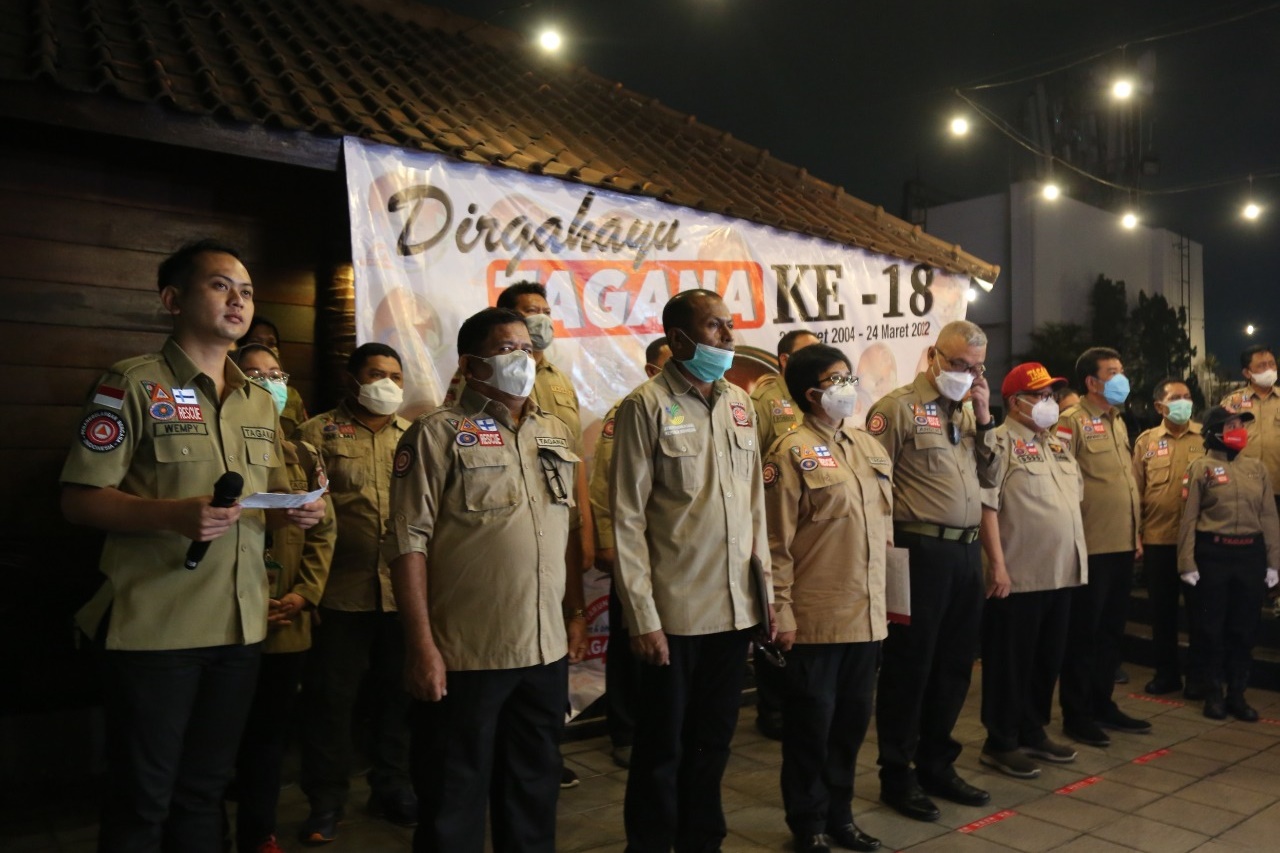 Air Mata Sang Pendiri Tagana pada HUT ke-18 Tagana Indonesia