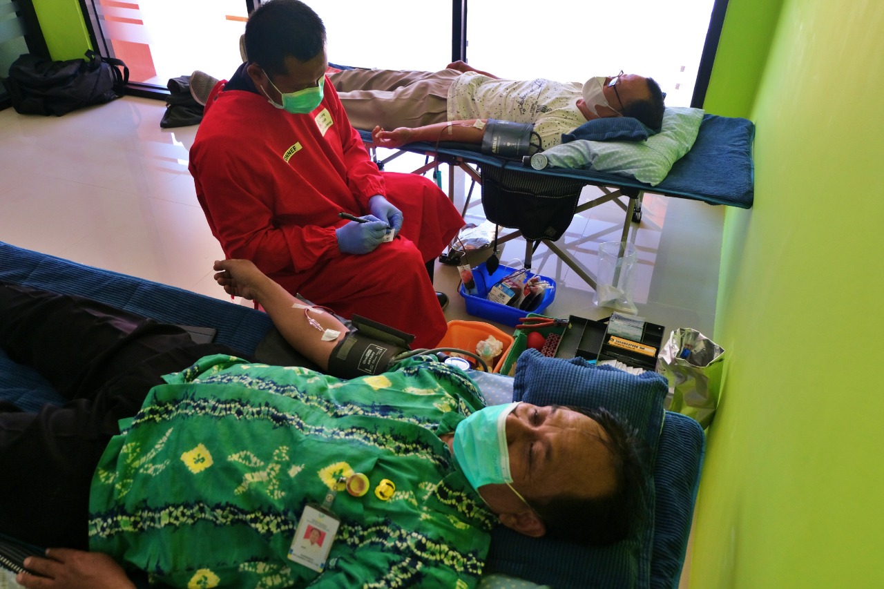 Ahead of Elderly Day 2022, "Antasena" Center Magelang Holds Blood Donation Activities