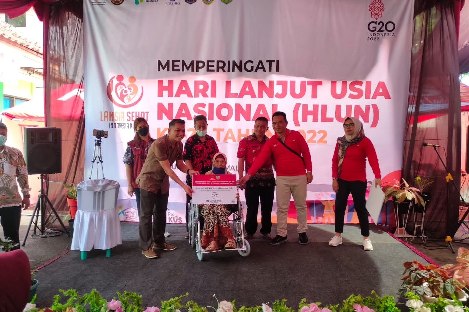Commemorating HLUN 2022, "Bahagia" Center Medan Gives ATENSI in Tasikmalaya