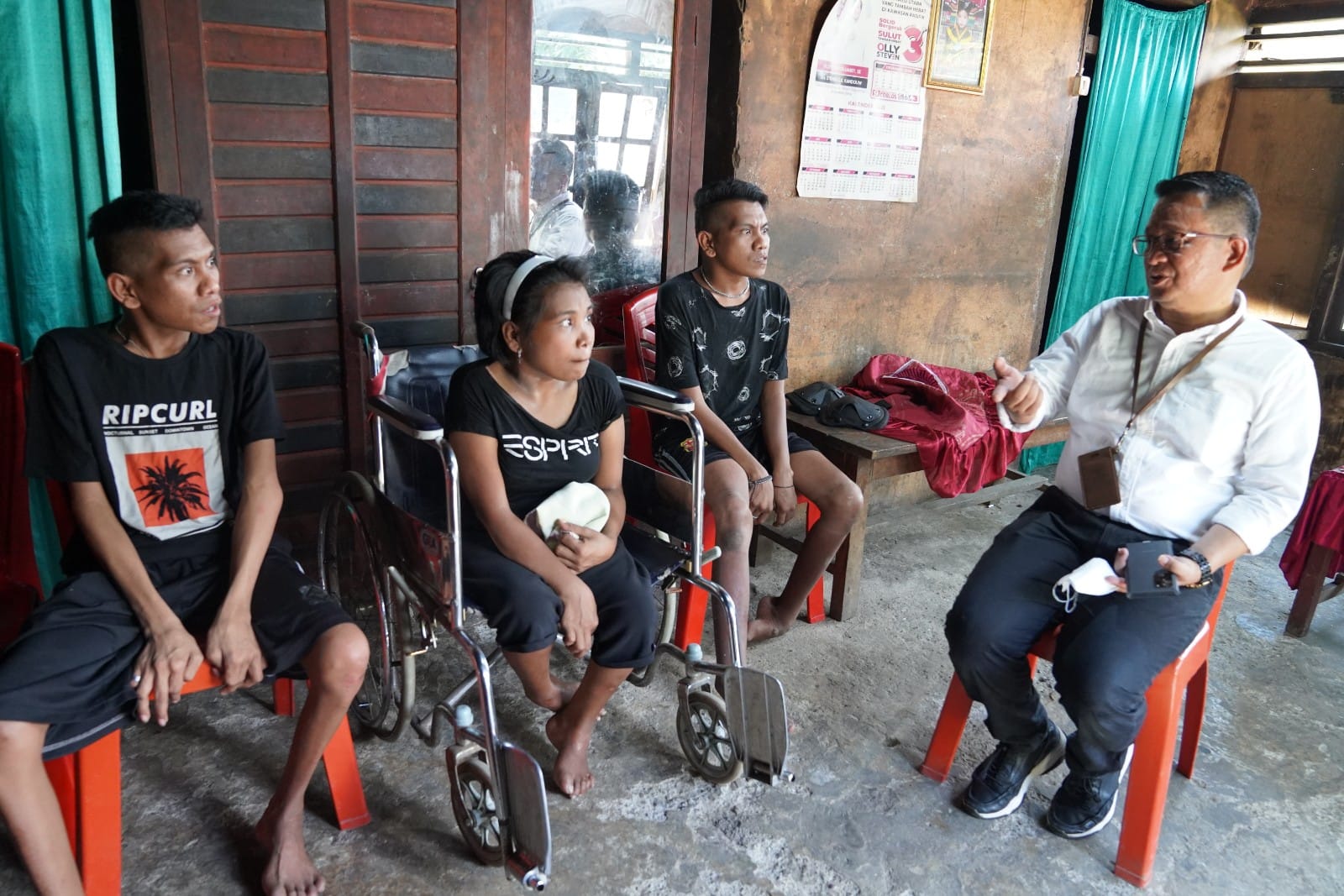 Kemensos Pastikan Bantuan Diterima Anak yang Rawat Disabilitas di Siau Timur