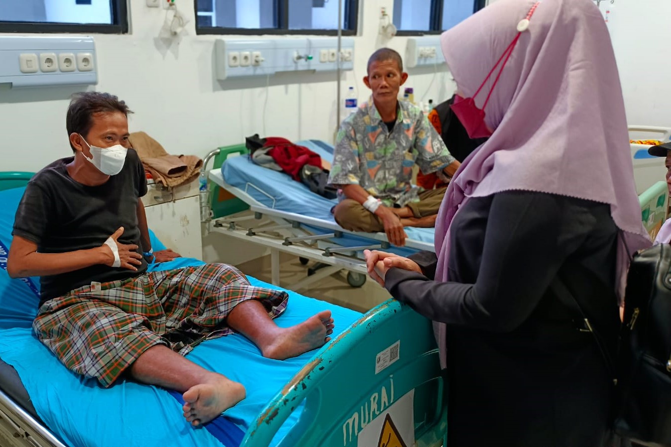 Miris Dua Anggota Keluarga Prasejahtera di Talang Padang Hanya Bisa Berbaring Menahan Sakit