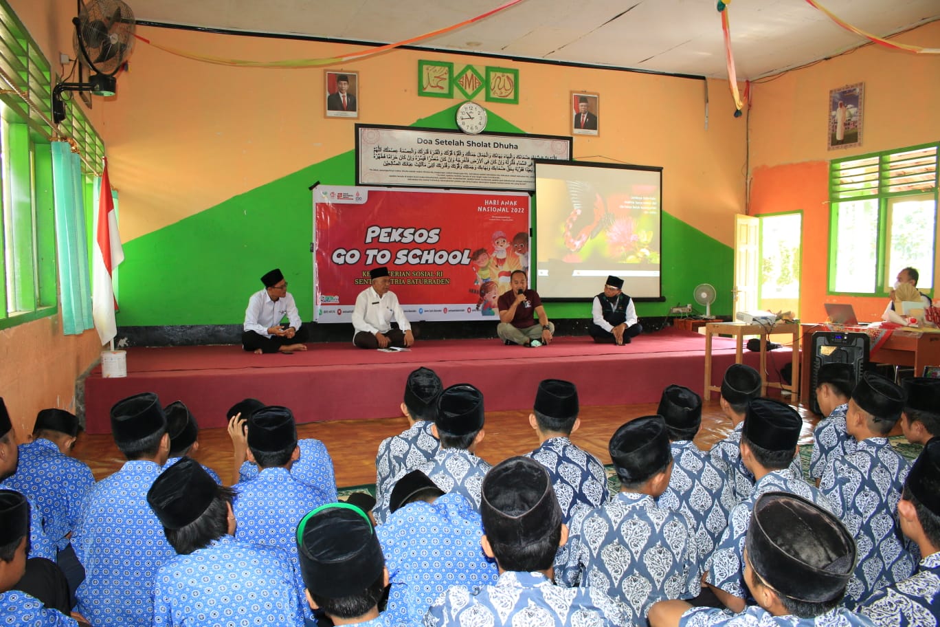 Goes to School, "Satria" Center Team Calls for the Danger of Drugs