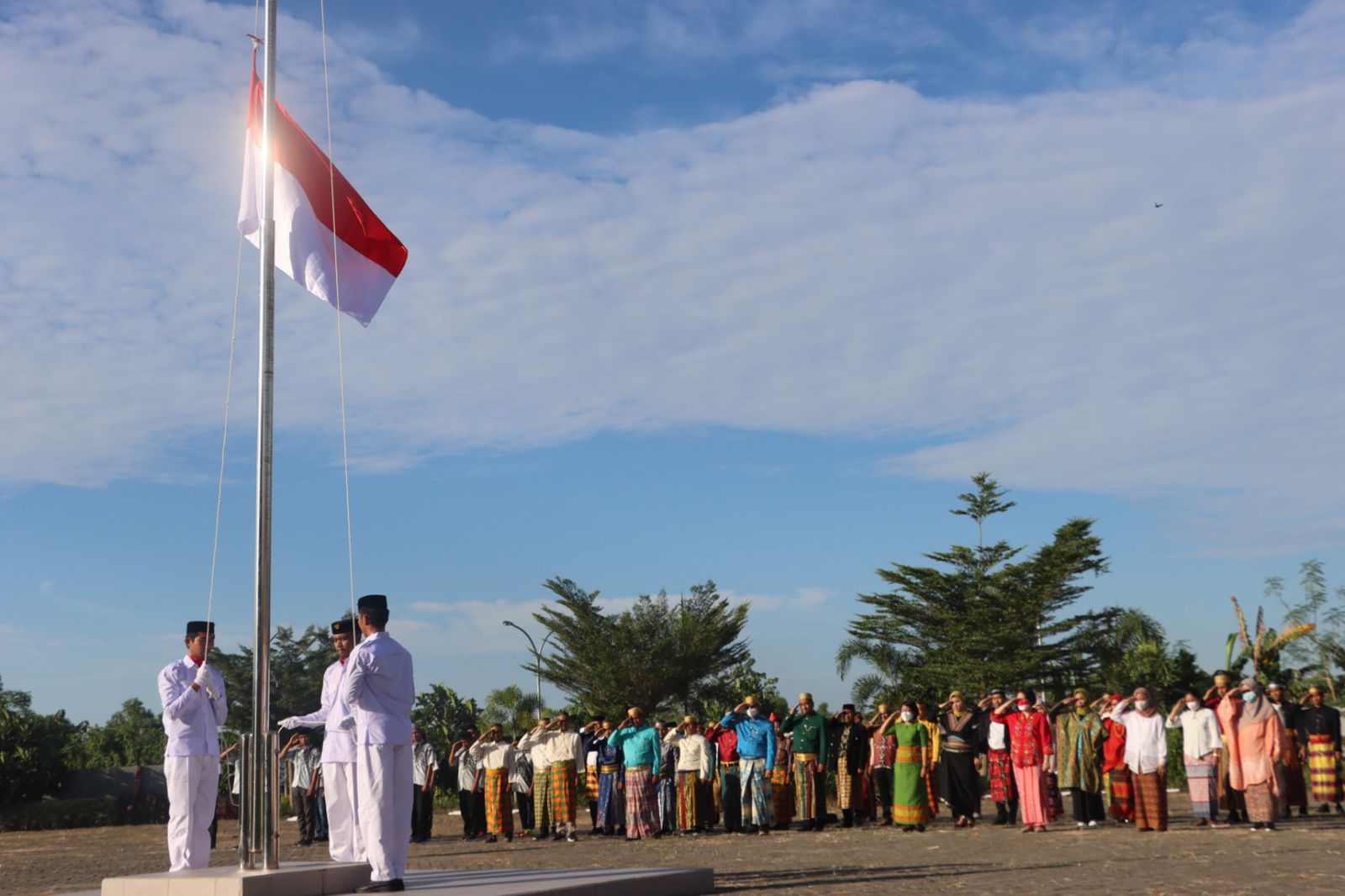 Pangurangi Takalar Center Holds 77th Indonesian Independence Day Commemoration Ceremony