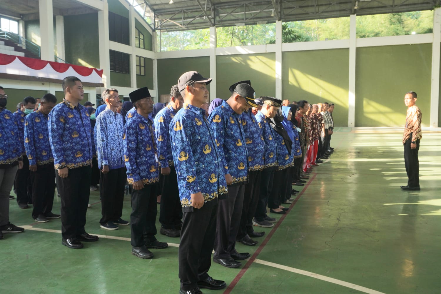Commemoration of Pancasila Sanctity Day at "Pangudi Luhur" Center in Bekasi