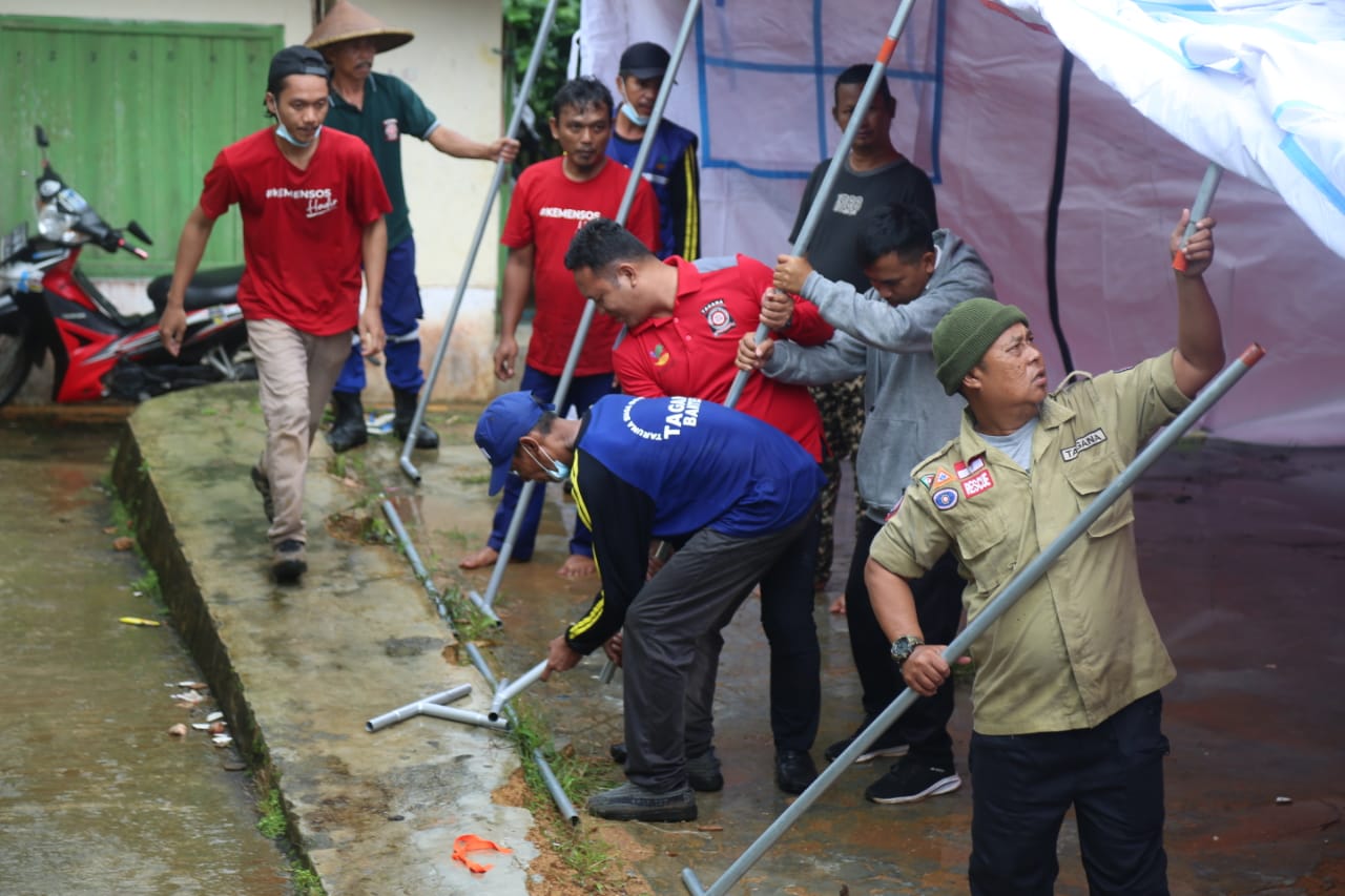 Antisipasi Banjir Bandang Susulan, Kemensos Siapkan Posko Pengungsian