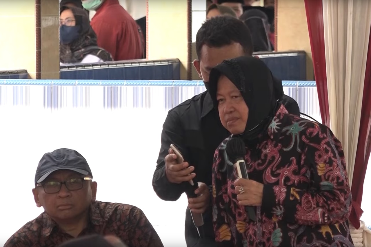 Motivating Gresik Fishermen, Social Affairs Minister Risma Calls Semanggi Sellers with a Turnover of 5 Million a Day