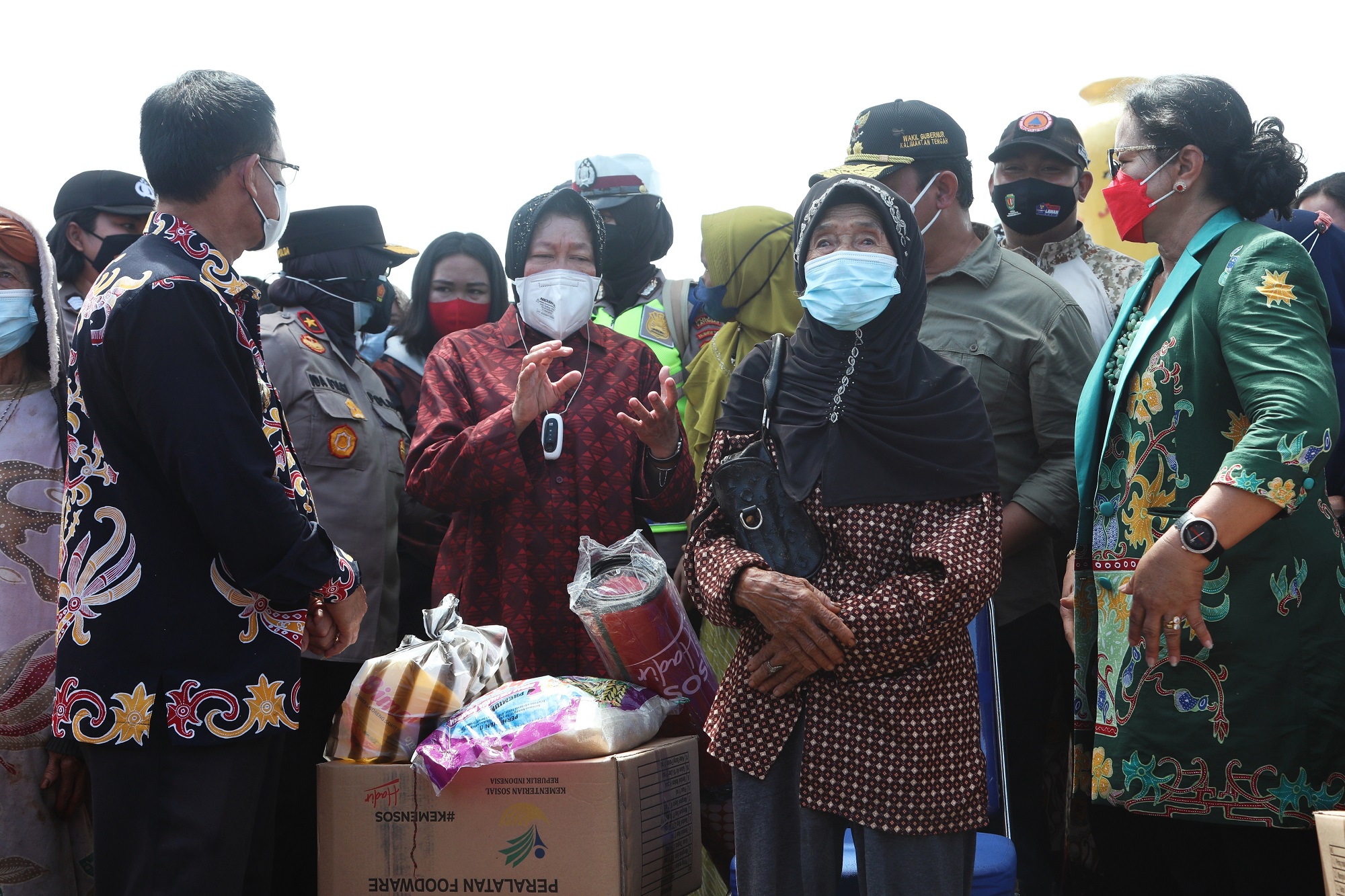 Head of Central Kalimantan Appreciated Fast Responses of MoSA in Managing Disaster