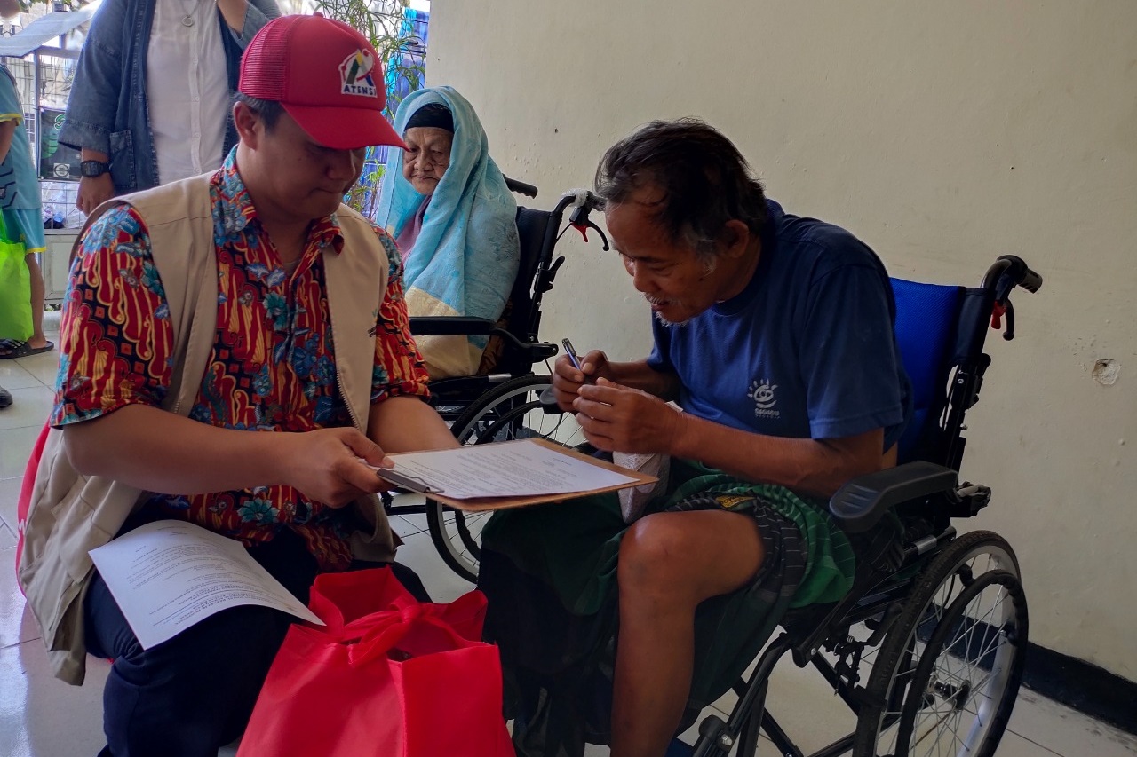 Galih Pakuan Center Provides ATENSI Assistance for Elderly and Drug Victims in Bogor Regency