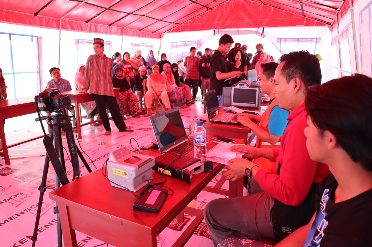 Kemensos Fasilitasi Cetak Ulang Identitas Kependudukan Penyintas Gempa Cianjur
