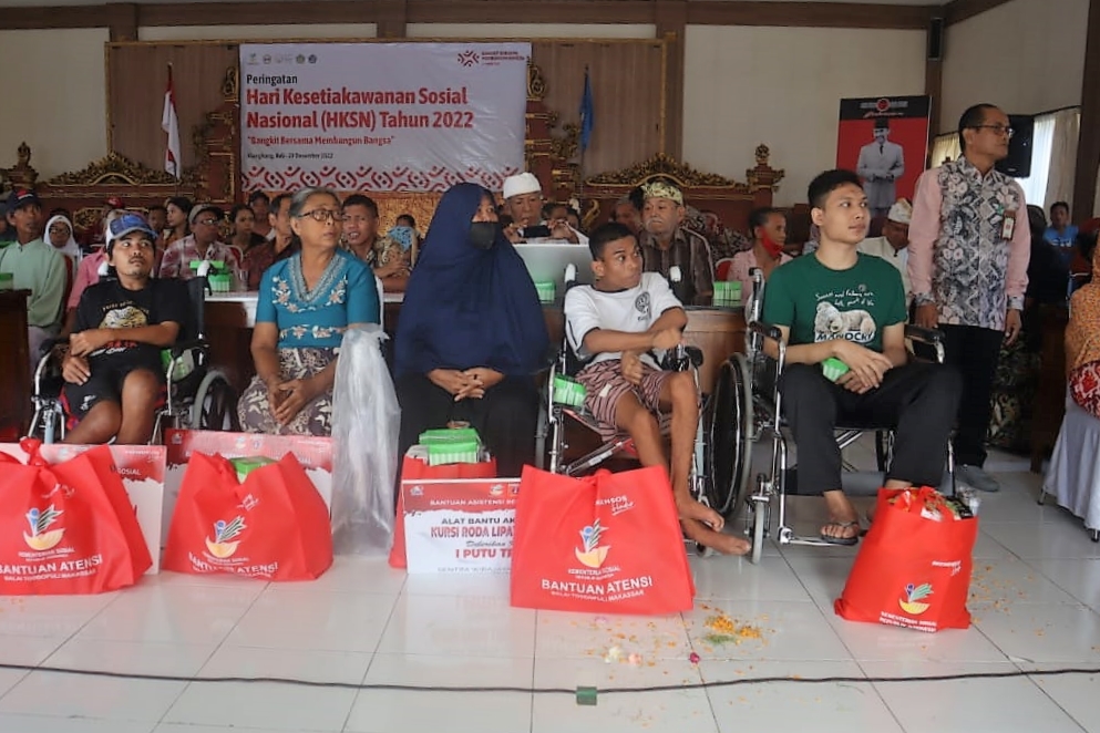 Peringati HKSN 2022, Sentra "Meohai" di Kendari Salurkan Bantuan ATENSI di Bali