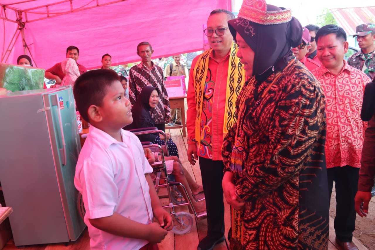 Visit Kaltara, Minister of Social Affairs Requests Mental Disabilities Can Take Medicine Routine
