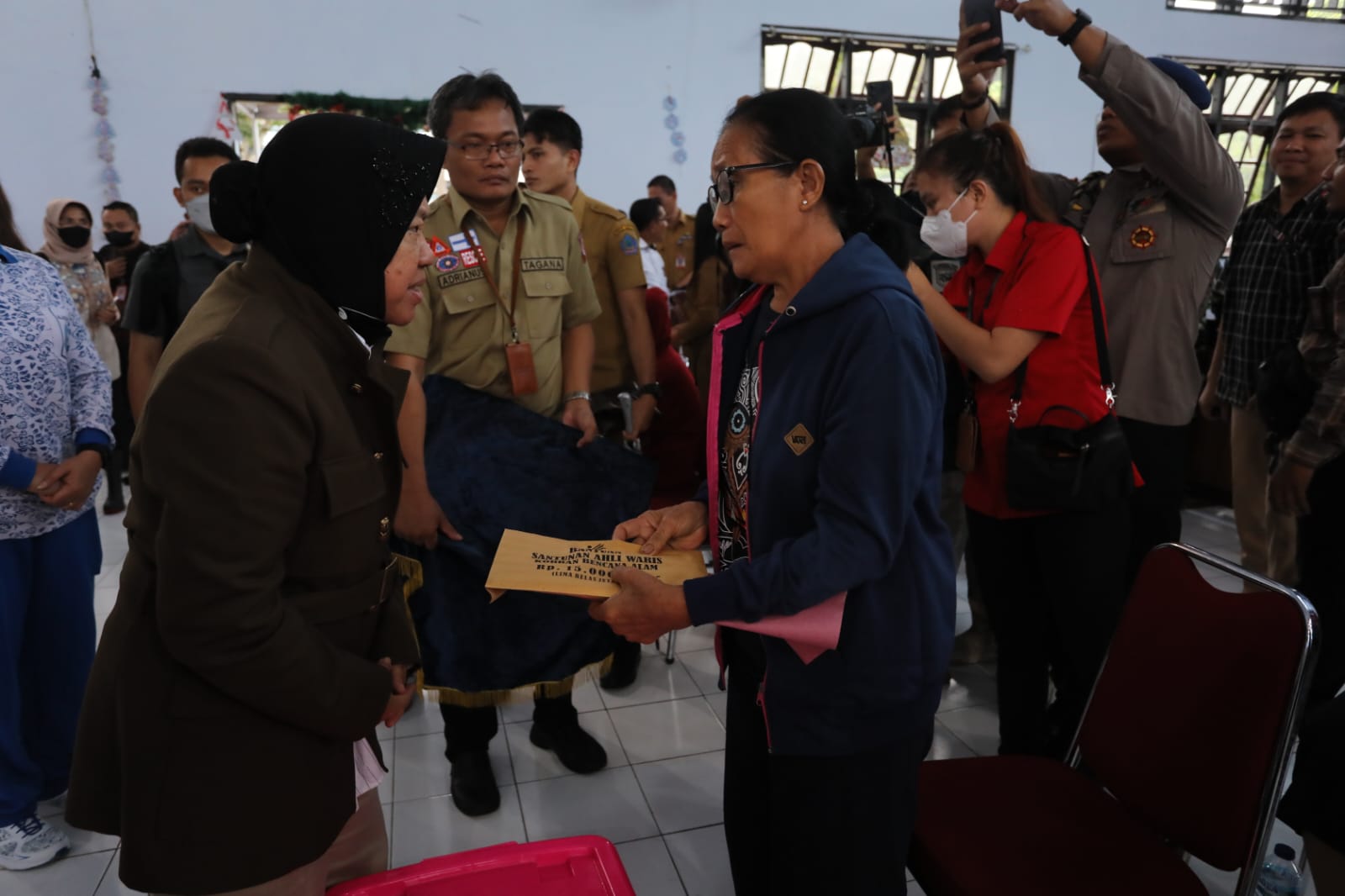 Kemensos Gerak Cepat Berikan LDP, ATENSI dan Santunan Ahli Waris di Manado