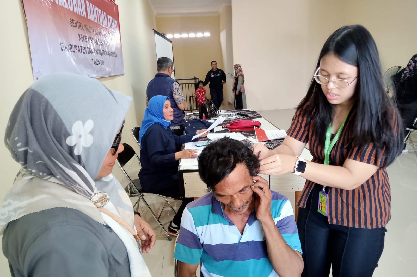 Mulya Jaya Center Distributes Aid for Persons with Disabilities in Tangerang Regency
