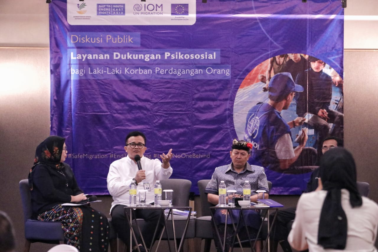 Kolaborasi Kemensos dan IOM Indonesia, Luncurkan Buku Pedoman Teknis untuk Korban TPPO