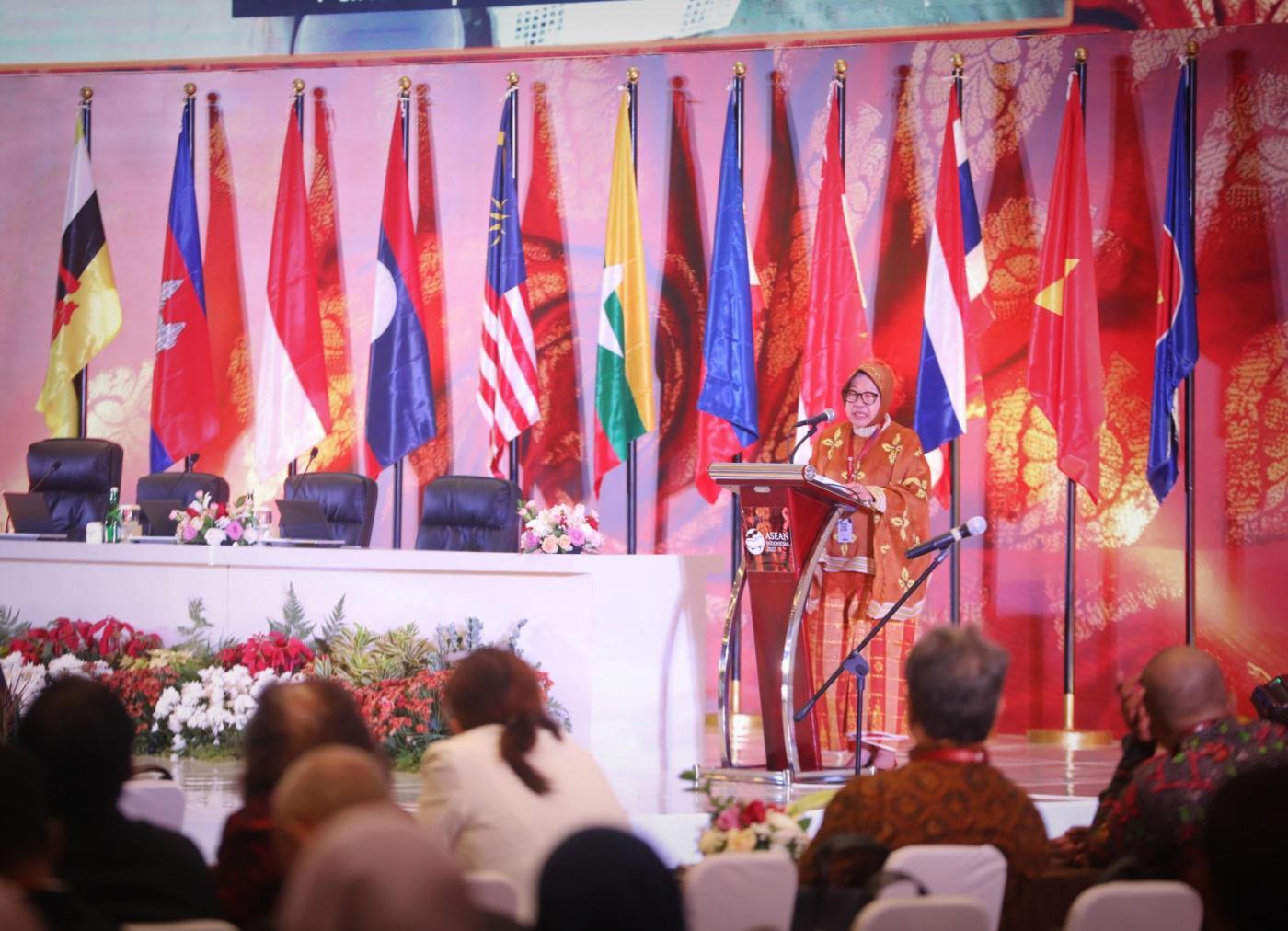 Mensos Risma Buka The ASEAN High Level Forum (AHLF)