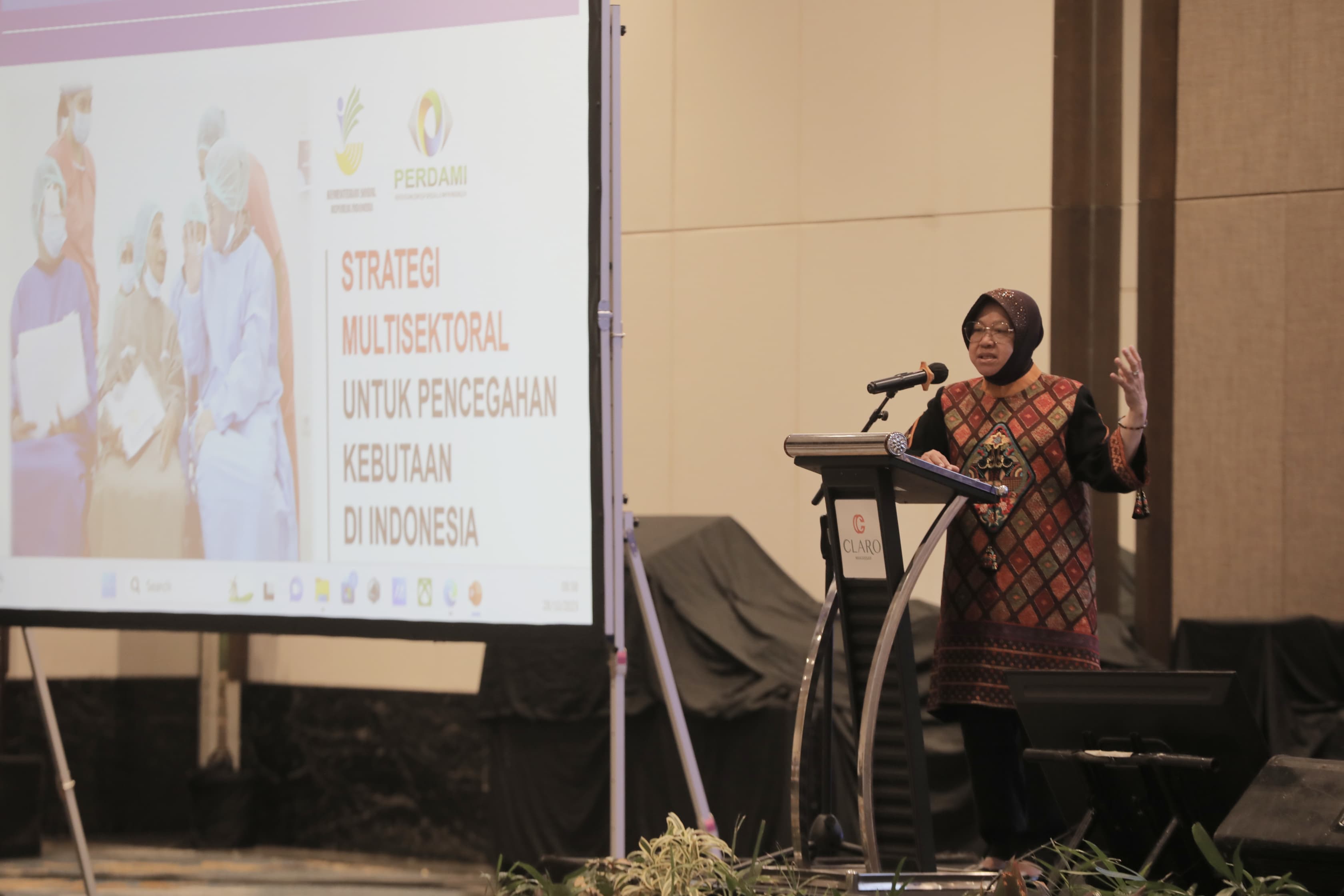 Mensos Paparkan Strategi Multisektor Tangani Kebutaan di Indonesia