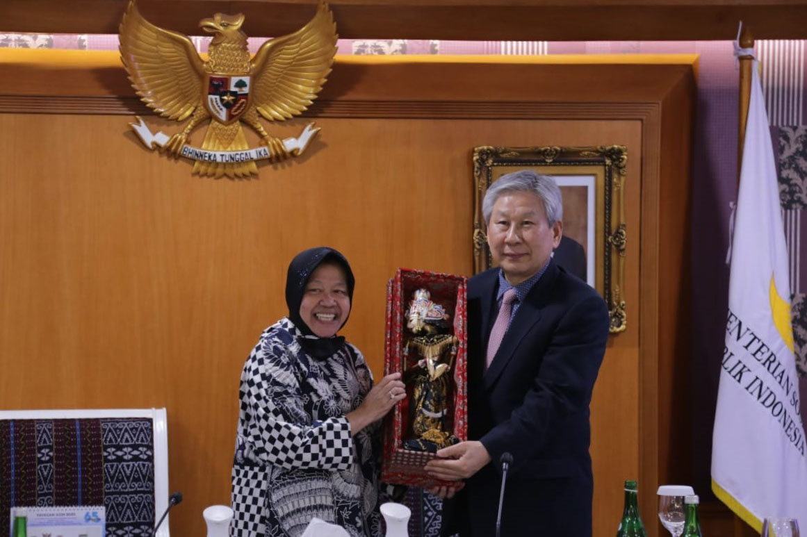 Perkuat Kemitraan Indonesia-Korea, Mensos Terima Kunjungan NCRFCS
