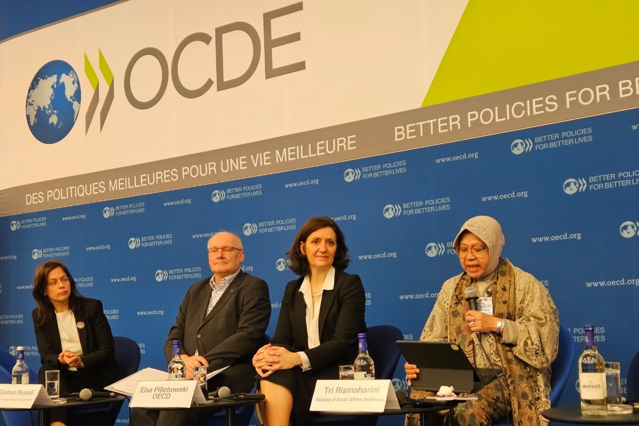 Mensos Risma Mendapatkan Apresiasi dari Direktur Tata Kelola Public OECD