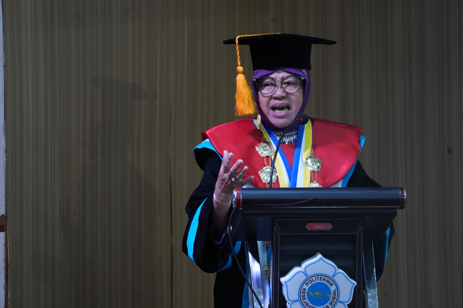 Senate Open Session Inauguration of Professor at Poltekesos Bandung
