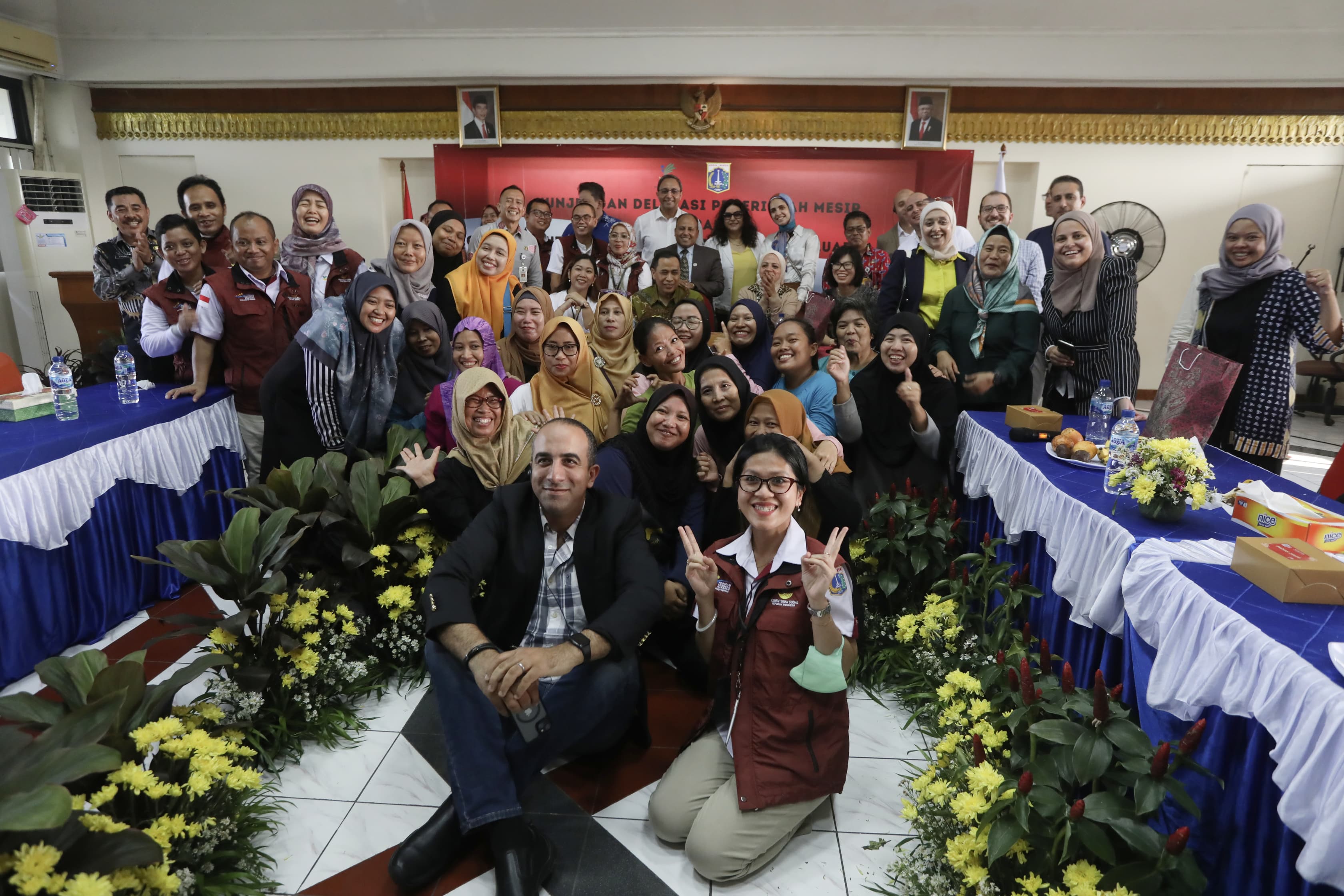Kemensos Bagi Praktik Baik PKH kepada Delegasi Mesir