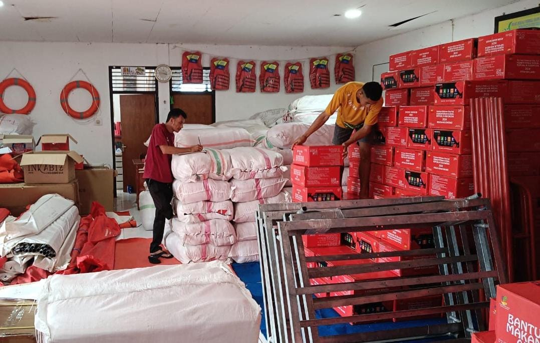 Ministry of Social Affairs Sends Amount of Aid to Morotai Earthquake Victims