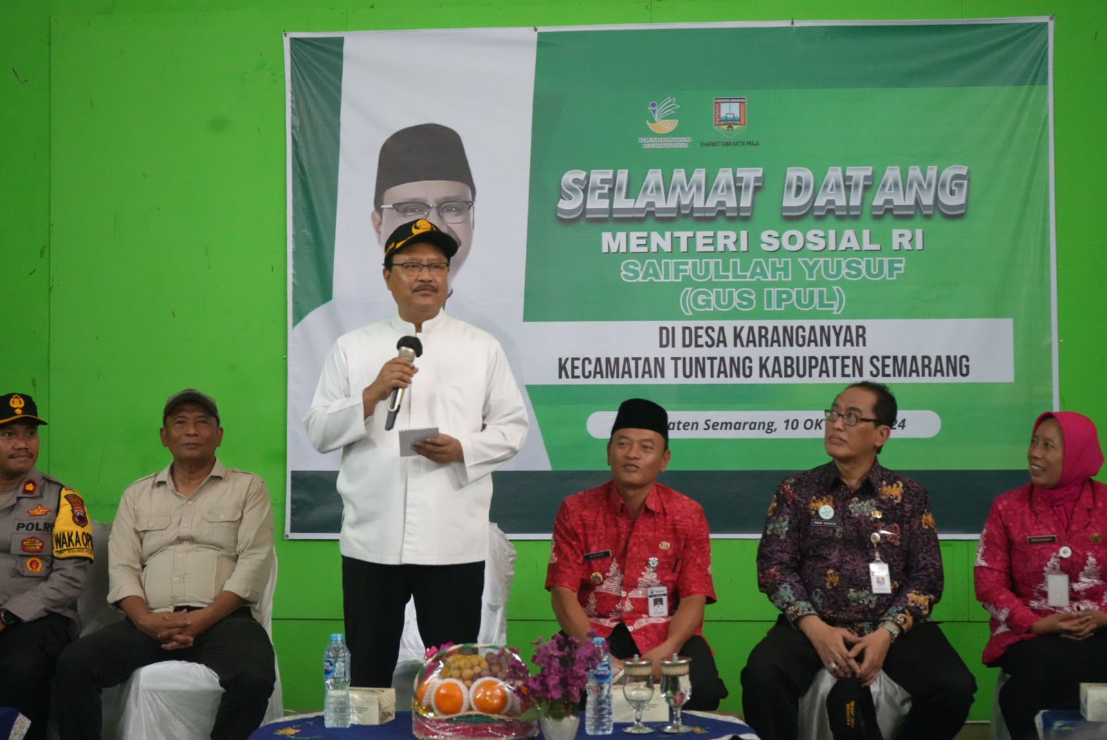 Kunjungi Semarang, Gus Mensos Belanja Masalah yang Ada di Masyarakat