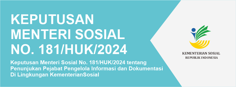 Keputusan Menteri Sosial No 181/HUK/2024