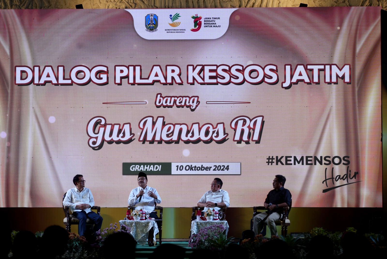 Gus Mensos dalam Dialog Pilar Kesejahteraan Sosial Jawa Timur