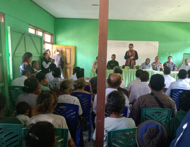 Kemensos Salurkan Bantuan Pascakonflik di Adonara Barat, NTT