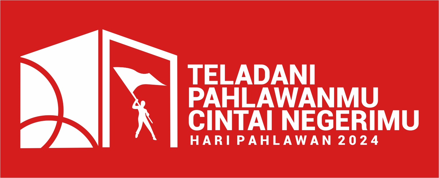 02 Hari Pahlawan 2024 - Logo Utama - Putih